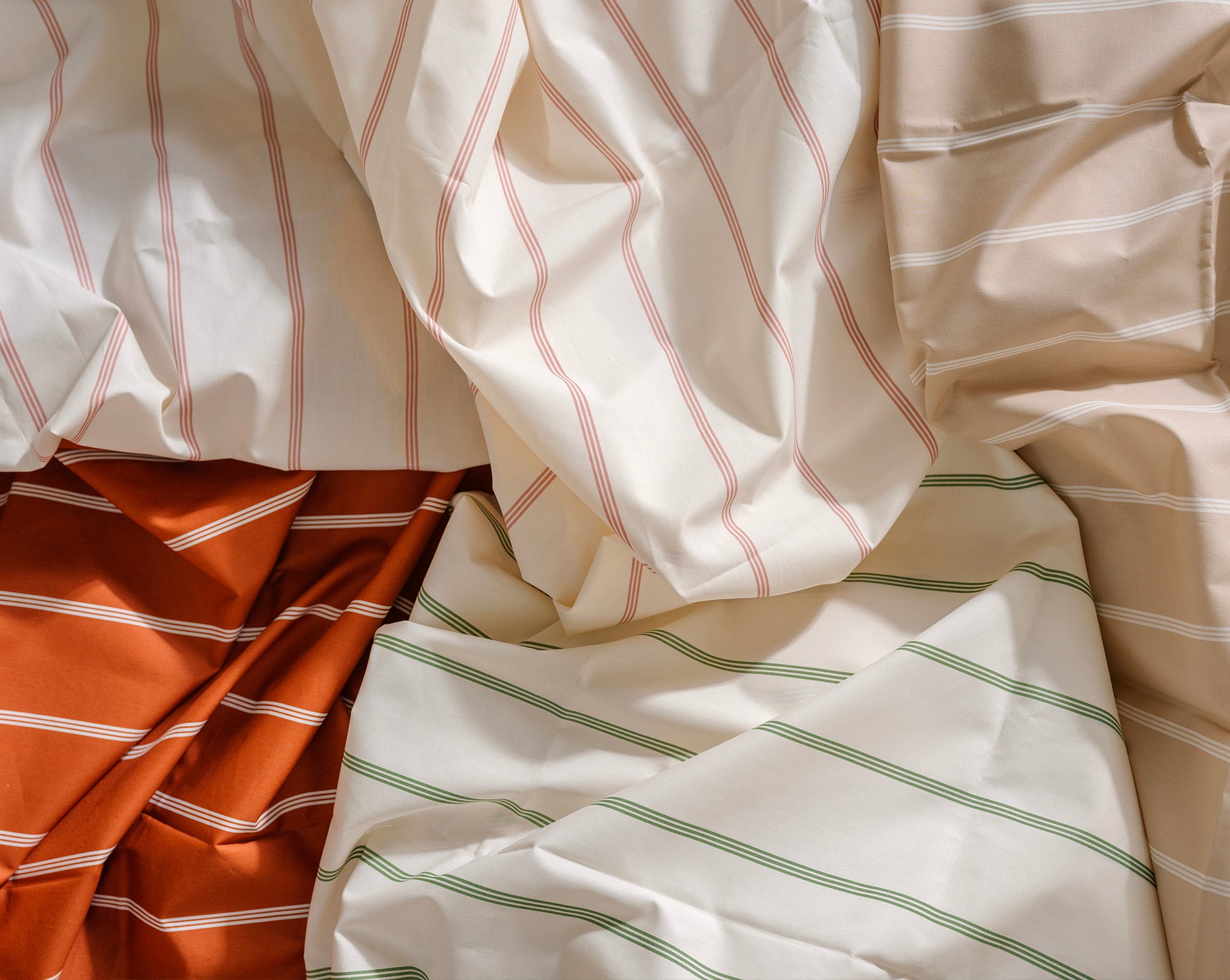 Texture tessuti collezione righe tutti i colori Dalfilo
